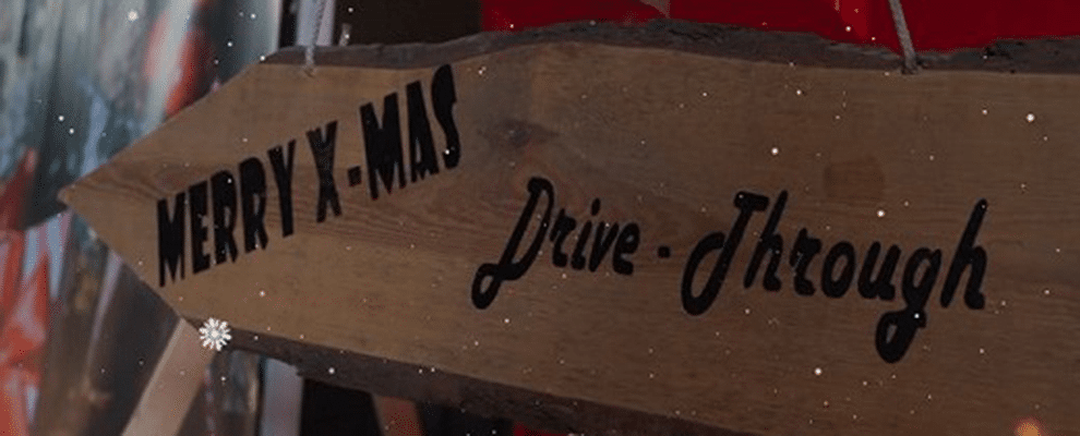 Kerst Drive-in als alternatieve kerstborrel